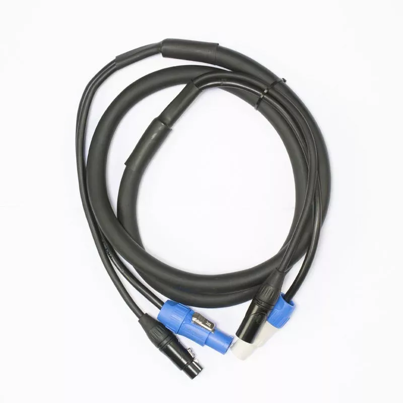 Accu-Cable AC5PPCON6, 6 Ft 5 Pin DMX and PowerCon Link Cable