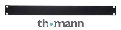 Adam Hall 87221STL U-Rack Panel 1U