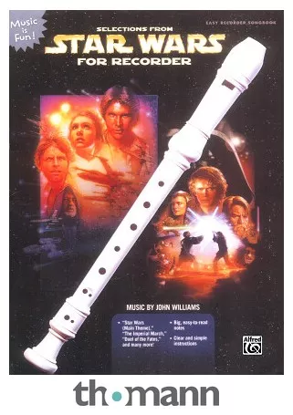 Alfred Music Publishing Selections Star Wars Recorder