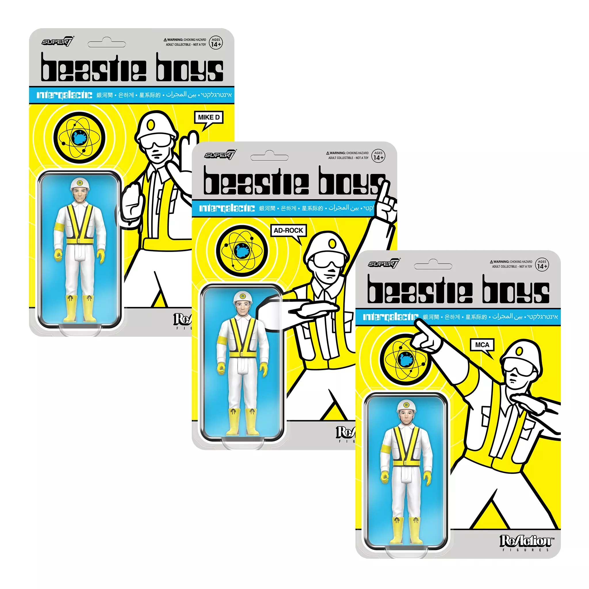 Beastie Boys ReAction Figures Wave 04 - Intergalactic