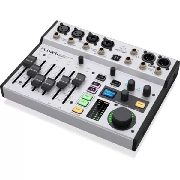 Behringer FLOW 8 Digital Mixer with Bluetooth Audio and Control