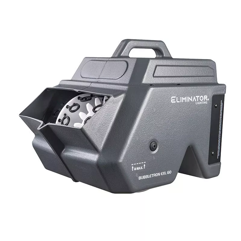 Eliminator Bubbletron EXL GO, Ultra High Output Battery Powered Bubble Machine, Massive Bubble Output