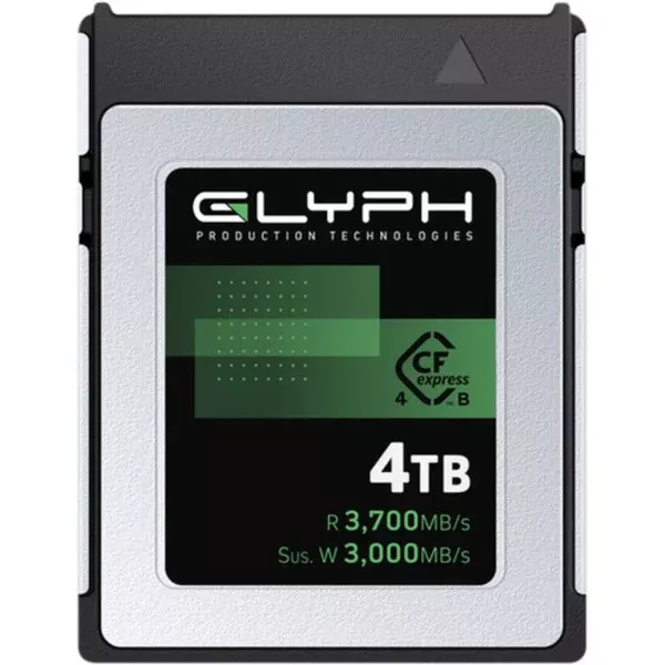 Glyph Technologies 4TB Capture+ CFexpress 4.0 Type B Memory Card