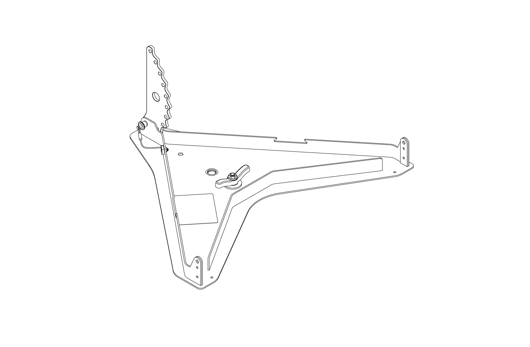 JBL SRX910LA BP, Base Plate