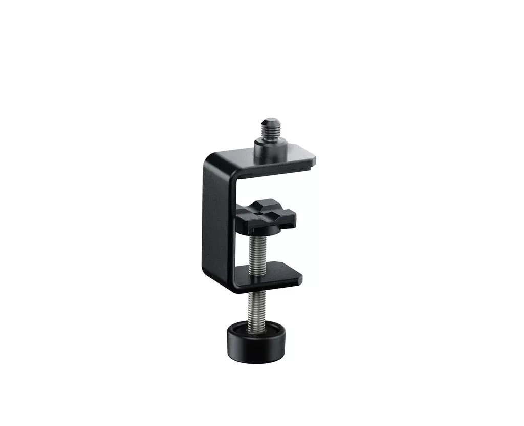 K&M 237 Table Clamp, Black, Steel