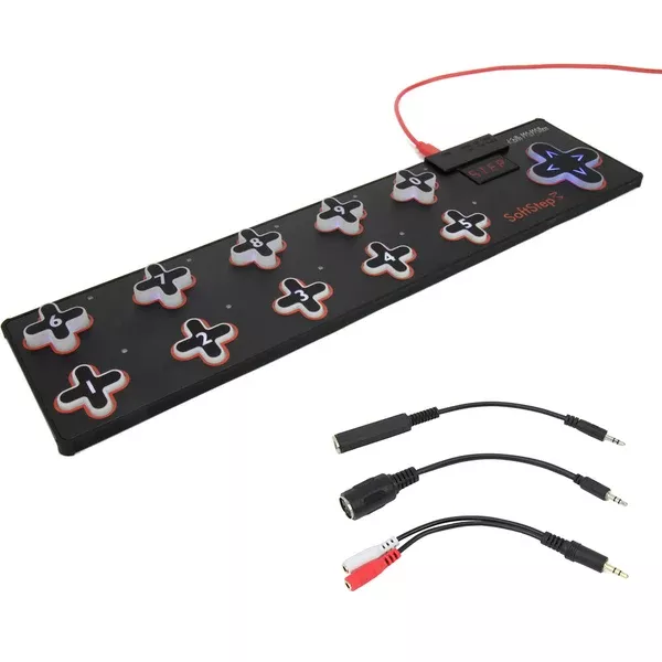 Keith McMillen Instruments SoftStep3 MIDI Foot Controller Bundle with Instruments Step Adapter Kit for SoftStep 3 and 12 Step 2