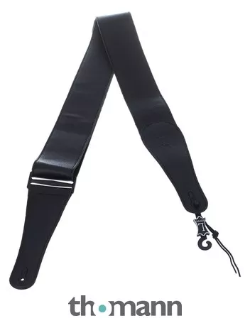 Levys Garment Leather Strap 3" BK