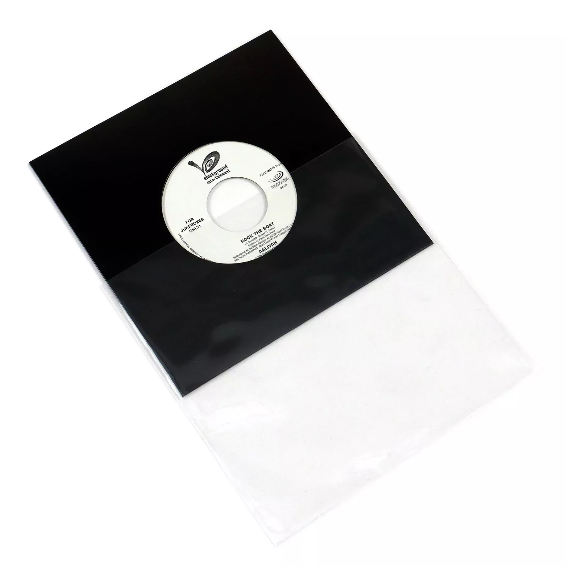 Outer Record Sleeves for 7" Vinyl - 50 Units