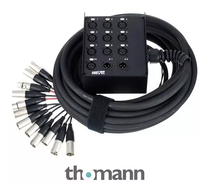 pro snake MTS10/2 S Multicore 10m