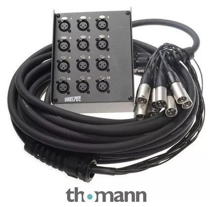 pro snake MTS12/0 S Multicore 15m