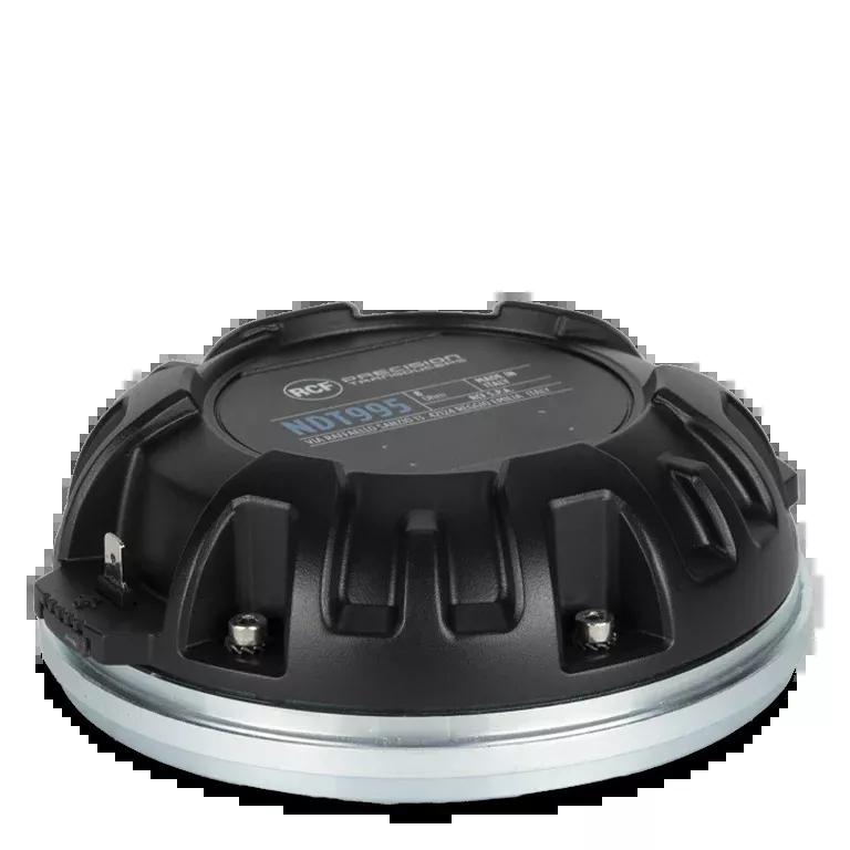 RCF NDT995, 1.4" Exit Compression Driver, 140W RMS, 280W Program, 110 dB Sensitivity, 0.5-20 kHz, Titanium Diaphragm, 8 Ohm