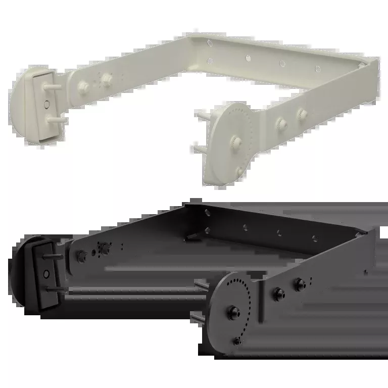 RCF V-BR 002 W, Vertical Bracket for Compact C 32 & M 12 (Pair) (White)