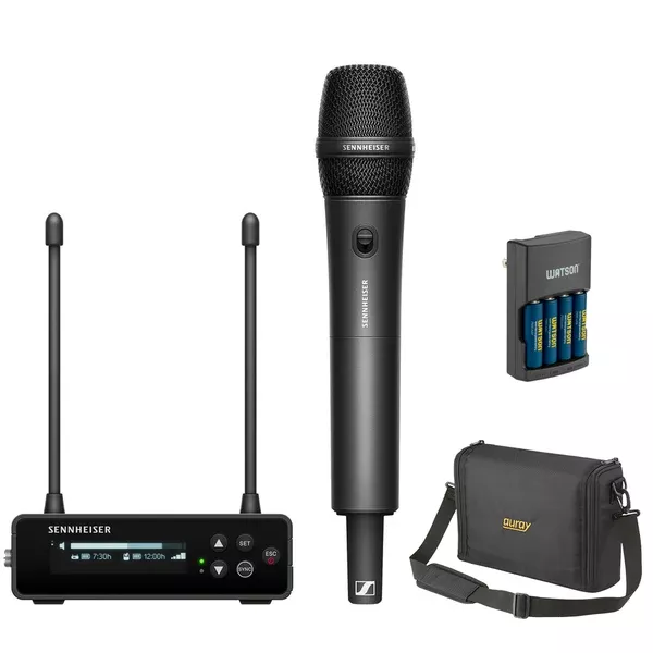 Sennheiser EW-DP 835 SET Camera-Mount Digital Wireless Handheld Microphone System (R1-6: 520 to 576 MHz)