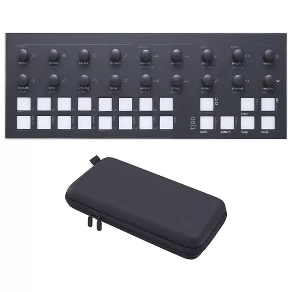 Torso Electronics T-1 16-Track Algorithmic Desktop Sequencer Bundle Torso Electronics T-1 Carry Case for T-1 Sequencer