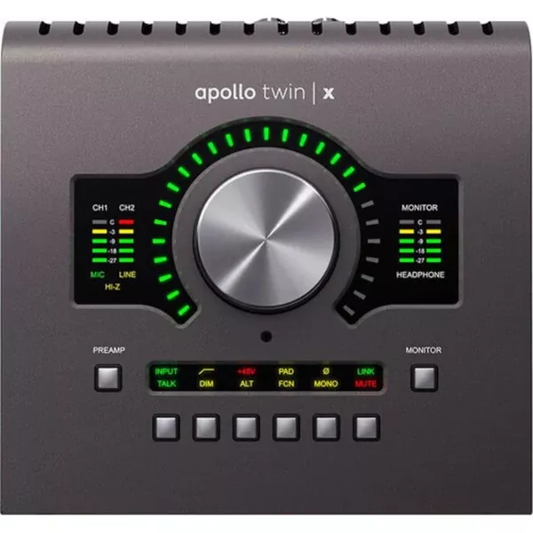 Universal Audio Apollo Twin X DUO Heritage Edition Thunderbolt 3 Audio Interface with UAD DSP