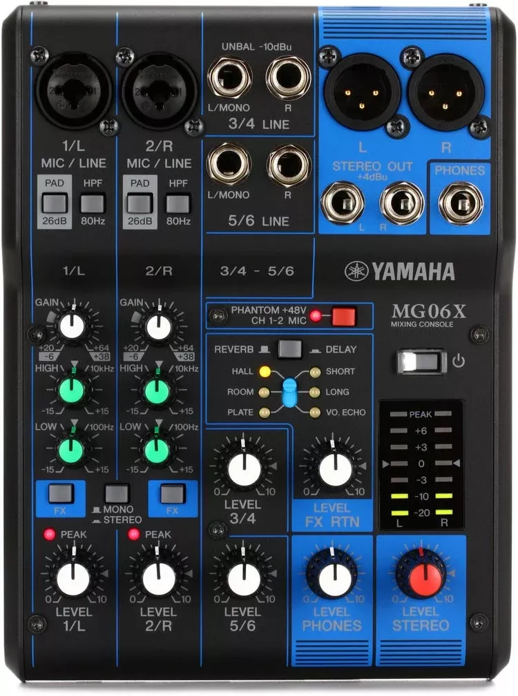 Yamaha MG06X Mixing Console