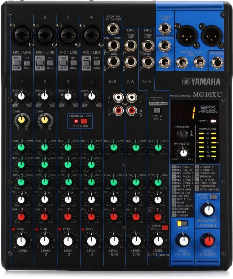 Yamaha MG10XU Mixing Console