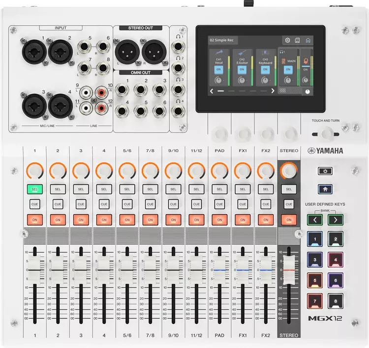Yamaha MGX12 Digital Mixing Console - White